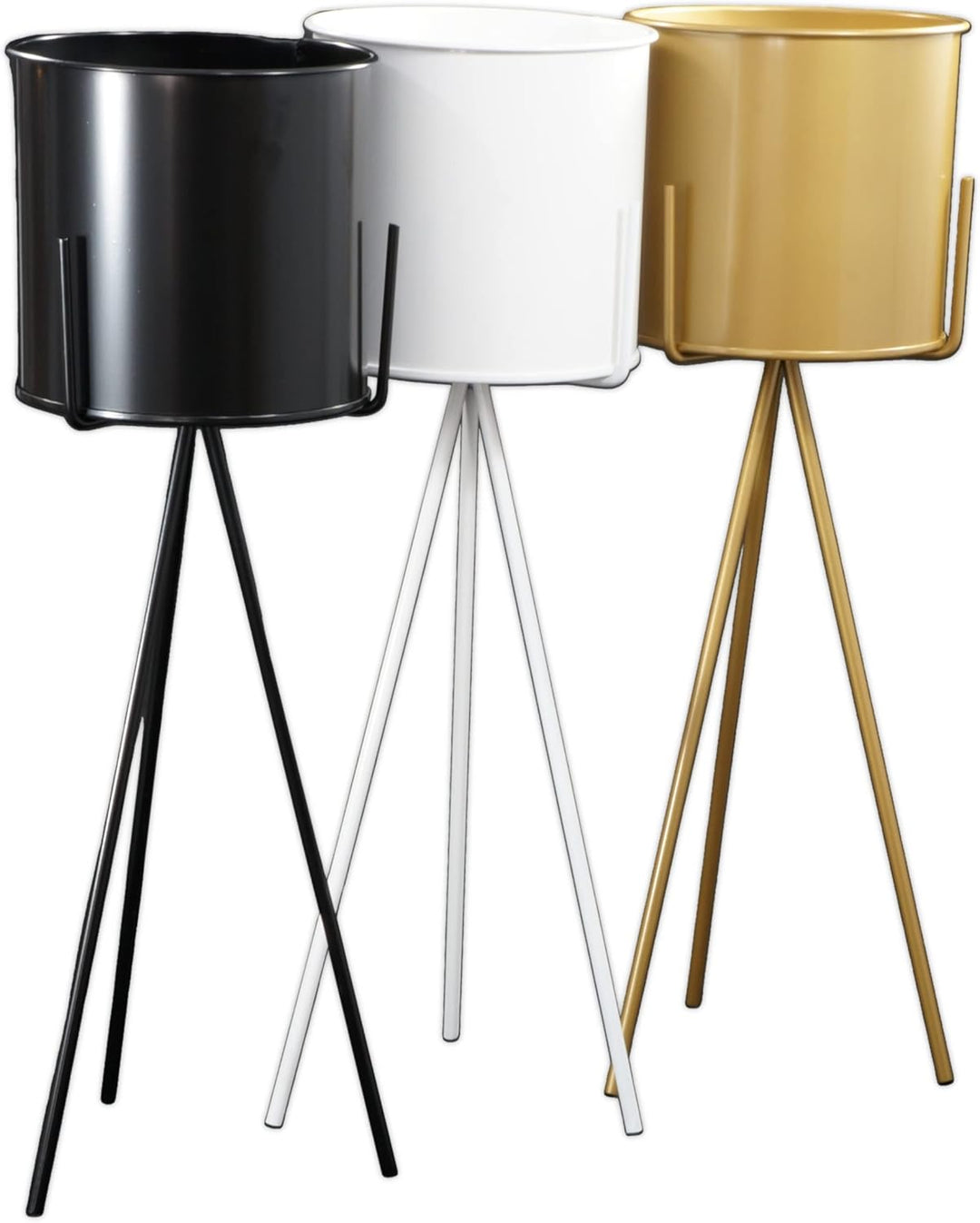 Pflanzenständer Blumenständer Plant Stand Aus Metall Mit Abnehmbarem Blumentopf Modernes Loft (23 x