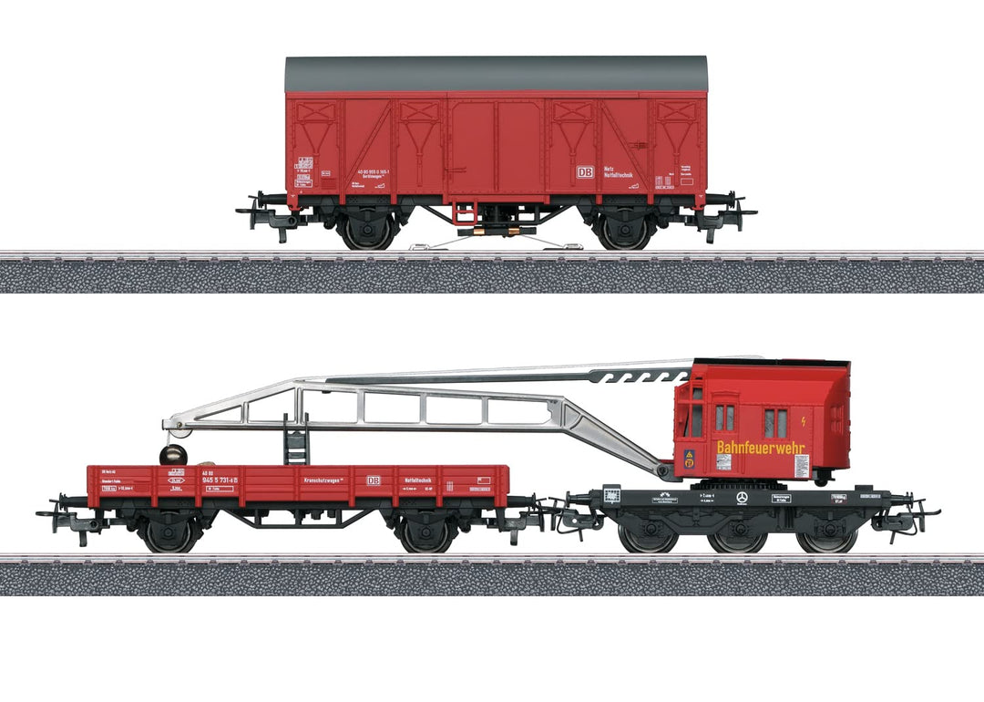 Märklin Start up 44752 - H0 Feuerwehr Bergekran-Set