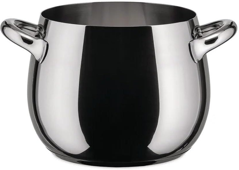 Alessi Mami Set Töpfe, Edelstahl, Silber, 24 cm