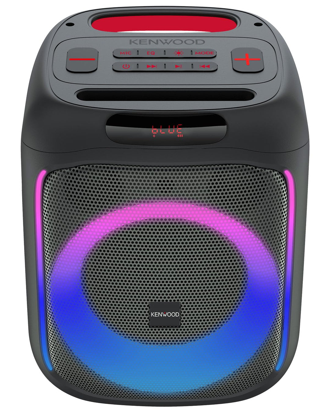 Kenwood Party-Lautsprecher AS-P200BT - Tragbarer Partylautsprecher mit 50 W RMS Ausgangsleistung, dy