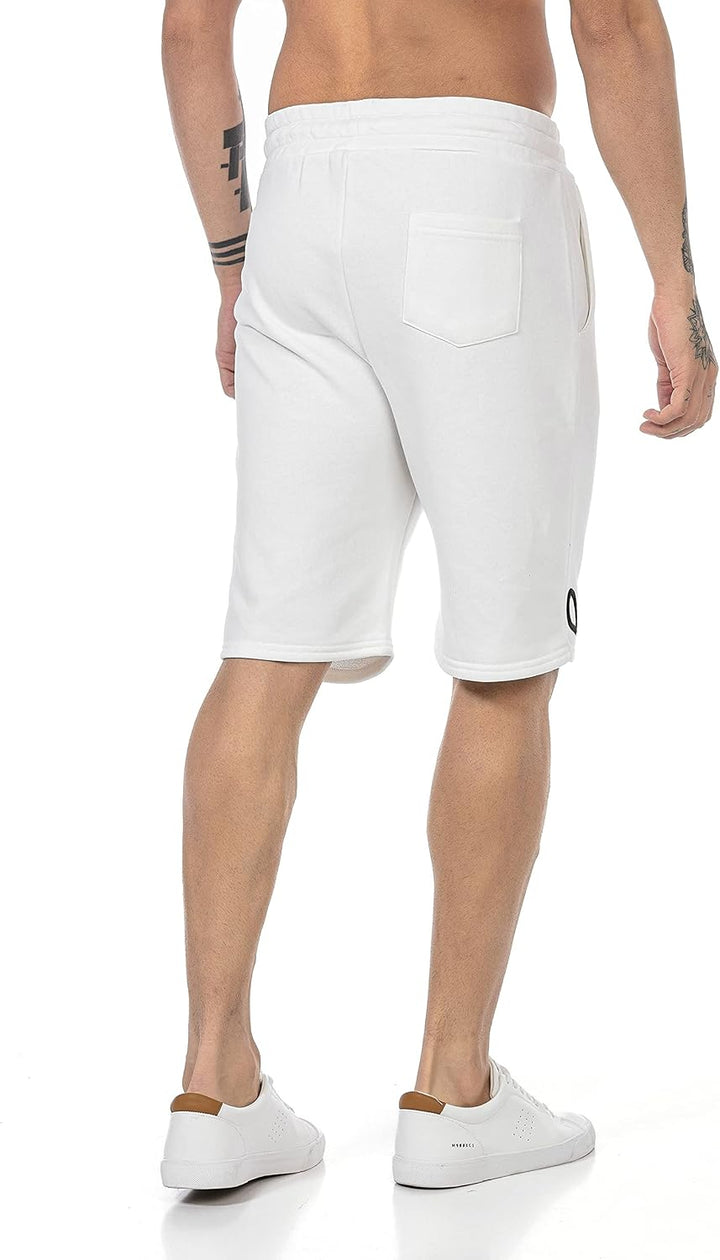 Redbridge Shorts Sweatpants Kurze Hose Baumwolle Premium Qualität XL Ecru, XL Ecru