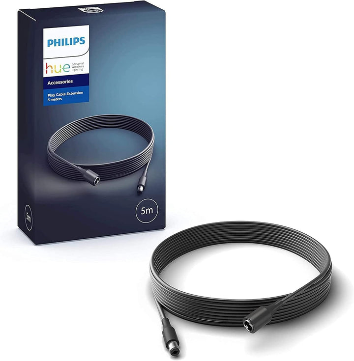 Philips Hue Play Verlängerungskabel 5m, für Hue Play Produktfamilie, flexible Nutzung für mehrere Pl