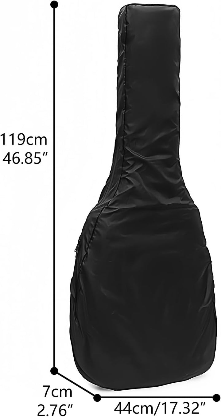 Regenschutz für E-Gitarren – wasserdichter Schutz mit leichtem und faltbarem Design, schwarz