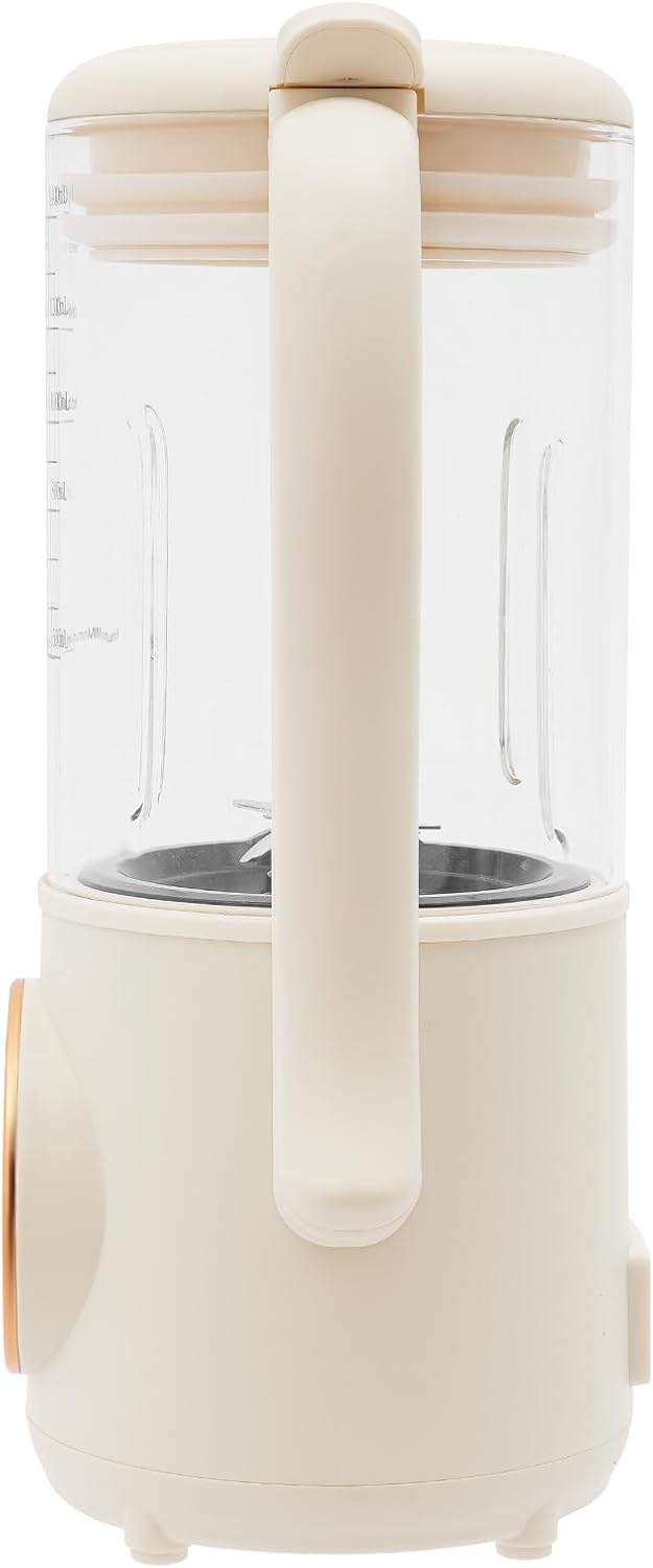 Nussmilchmaschine 1400ml, Automatische Sojamilch Maschine mit 16 Klingen Entsafter, LED Anzeige Pfla