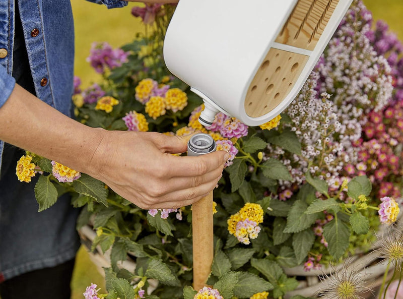 Gardena ClickUp! Insektenhotel: Schutzgehäuse für Artenvielfalt, wetterfest, ganzjährig einsetzbar,