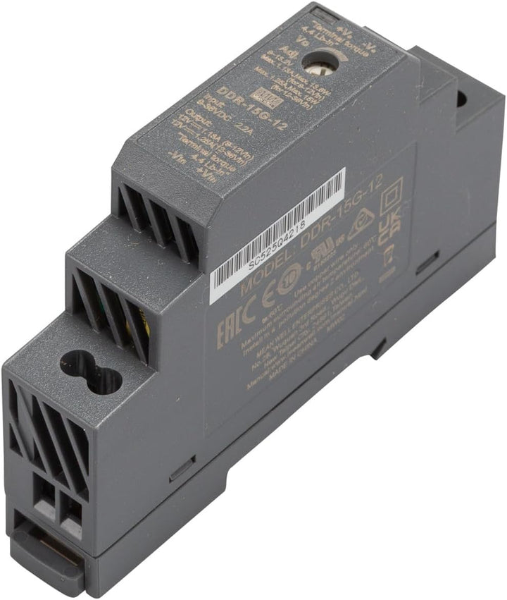 MEAN WELL Well DDR-15G-12 Hutschienen Wandler (DIN-Rail) 12 V/DC 1.25A 15W 1 x