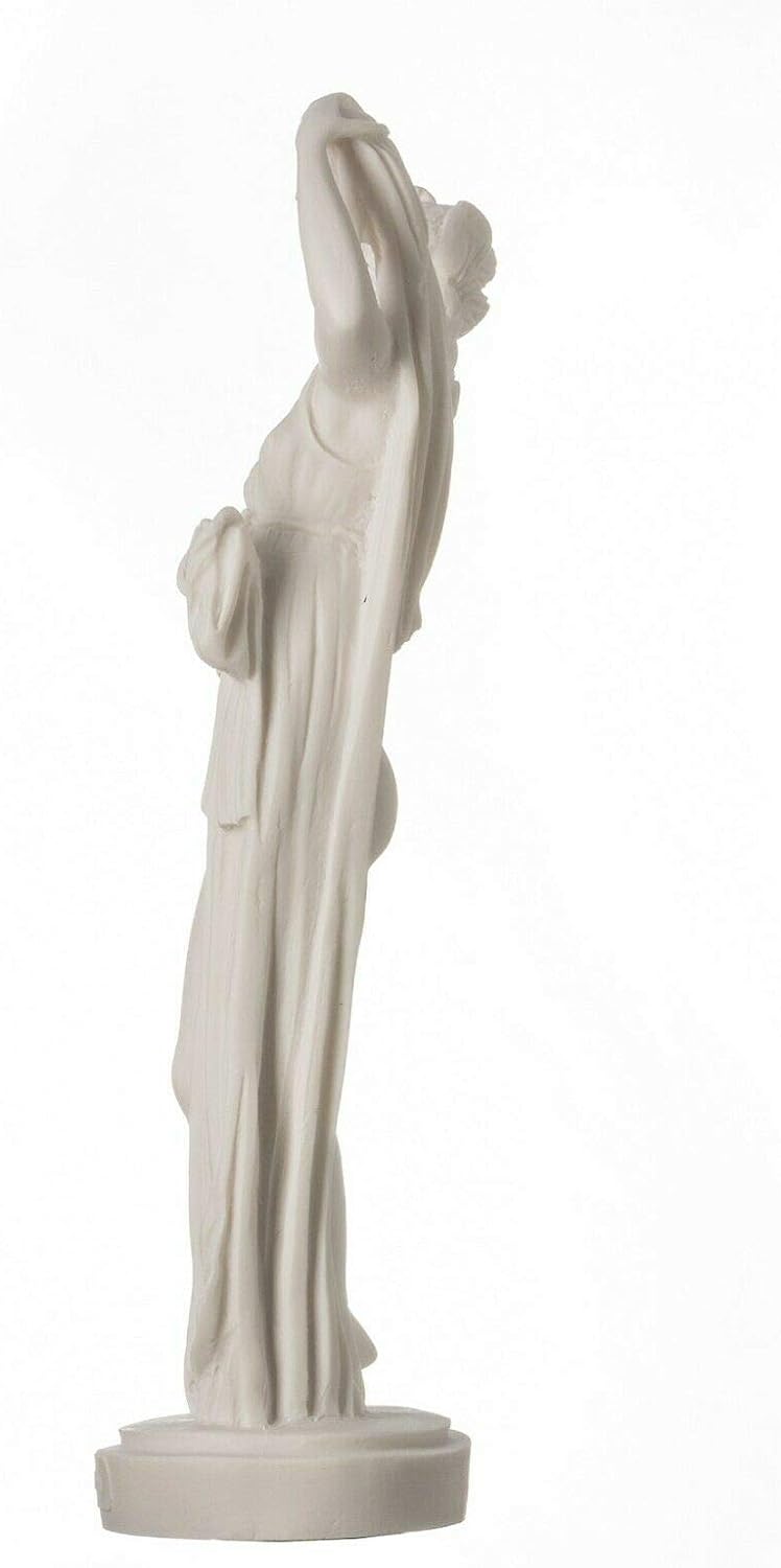 Göttin Aphrodite Kallipygos Venus Alabaster Statue griechische Skulptur Römische Skulptur 25 cm