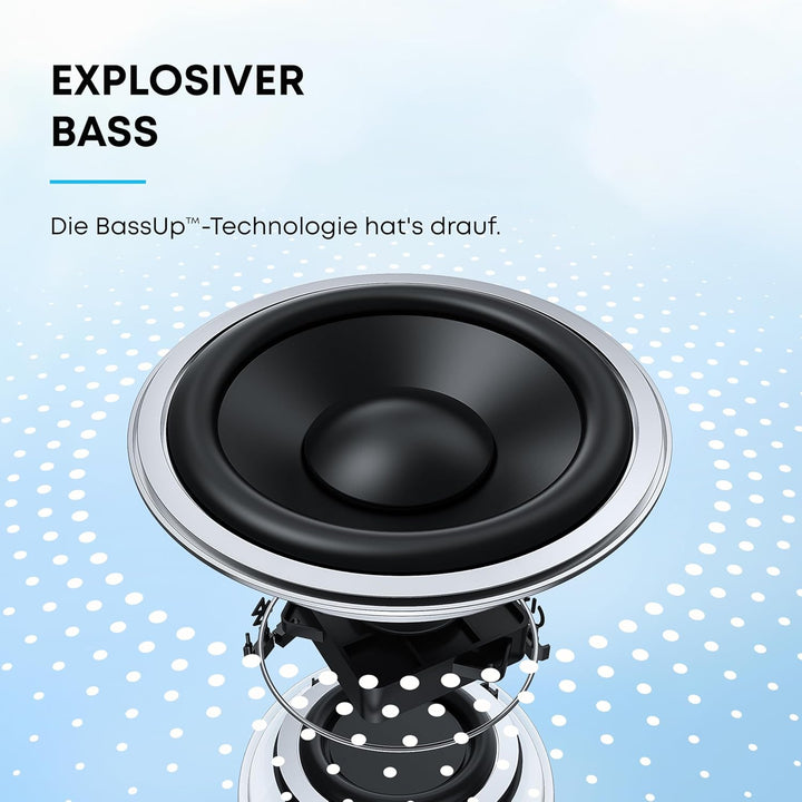 Anker Soundcore Mini 3, Bluetooth-Lautsprecher mit BassUp und PartyCast Technologie, USB-C, Wassersc