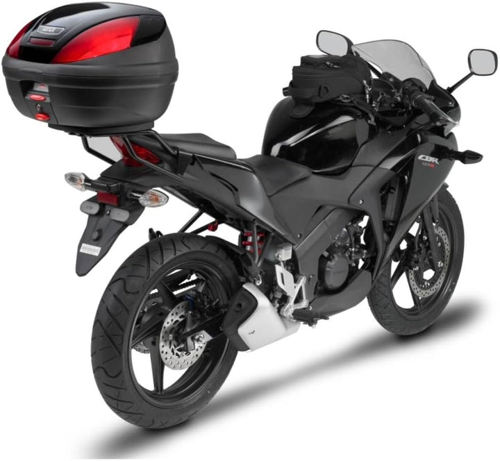 Givi SR1103 Topcase Träger Monolock Koffer, Schwarz
