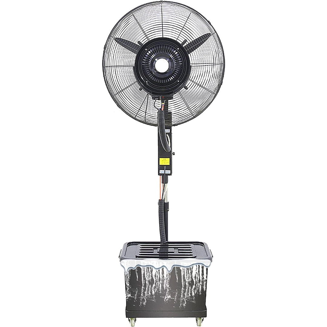 Nebelventilator mit Wassertank, Hochgeschwindigkeits-Industrieventilator, 3-Gang-Aussenkühlsystem fü