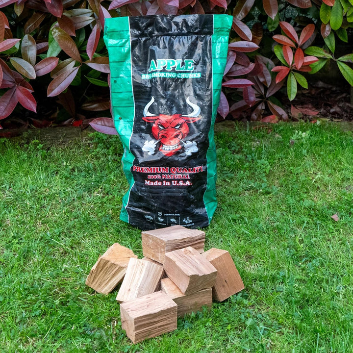 TORO - Apple-Chunks für Smoker und Grills, Apfelholz, ideal für Schweinefleisch, Huhn, Fisch und Gem