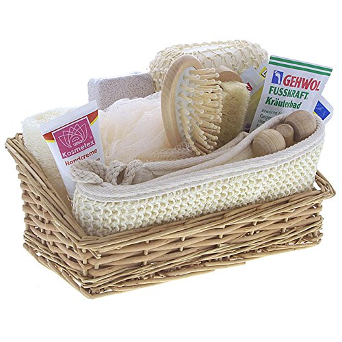 Dekorative Geschenksets für Bad oder Sauna mit Badezubehör, Saunazubehör, Kosmetex Bade- und Pfleges