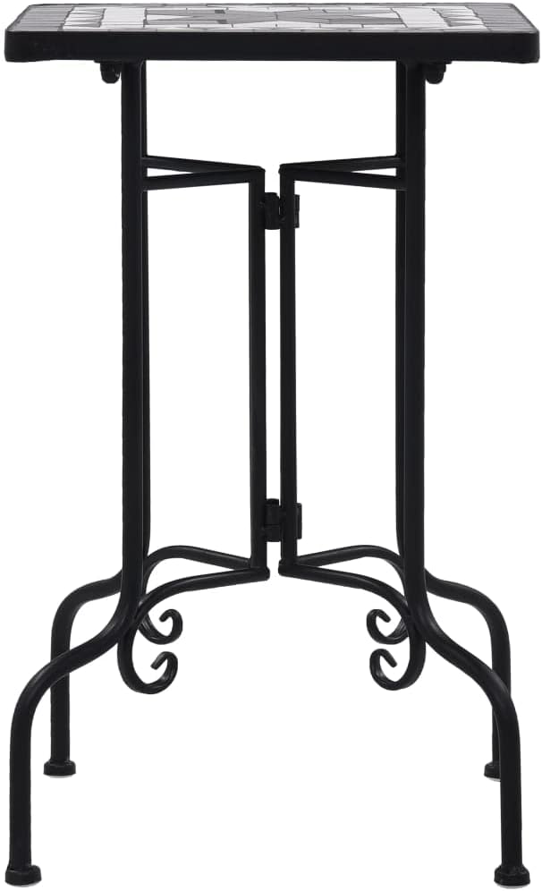puraday Mosaik-Beistelltisch Beistelltisch Outdoor Pflanztisch Gartentisch Klein Blumentisch Beistel