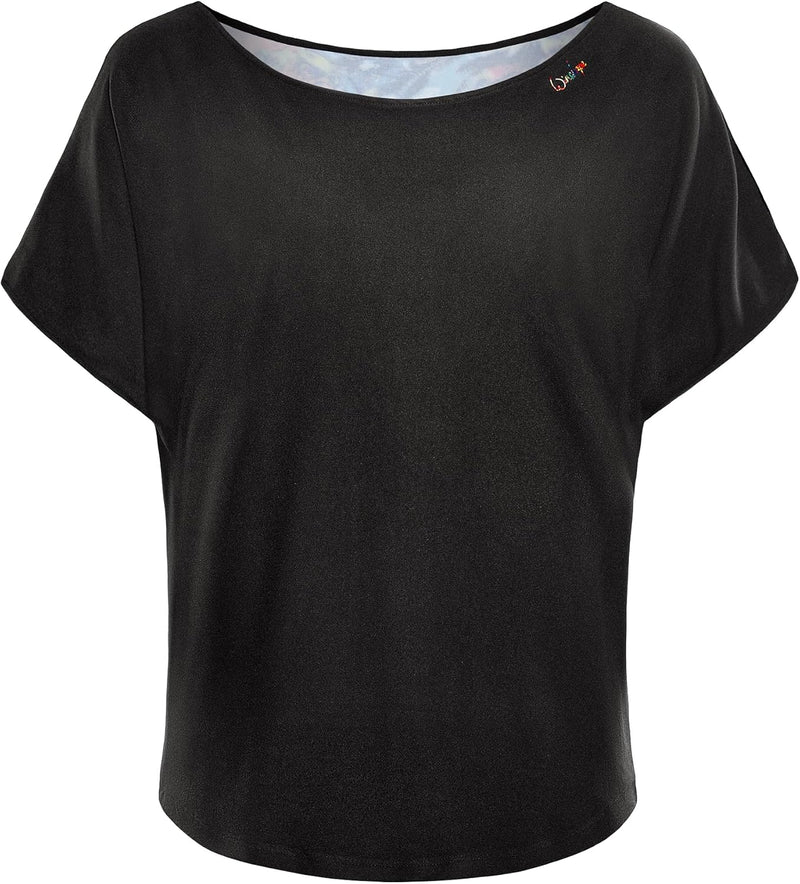 WINSHAPE Damen Functional Light and Soft Dance-top Dt108ls, Dance Style T-Shirt S Mehrfarbig, S Mehr