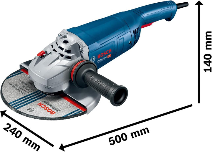 Bosch Professional Winkelschleifer-Set GWS 22-230 P + GWS 880 (im Tragekoffer) P-Version + GWS 880 i
