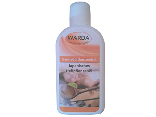 Saunaduftkonzentrat Japanisches Heilpflanzenöl 200 ml von Warda - Sauna-Aufguss Saunaduft Aromaduft