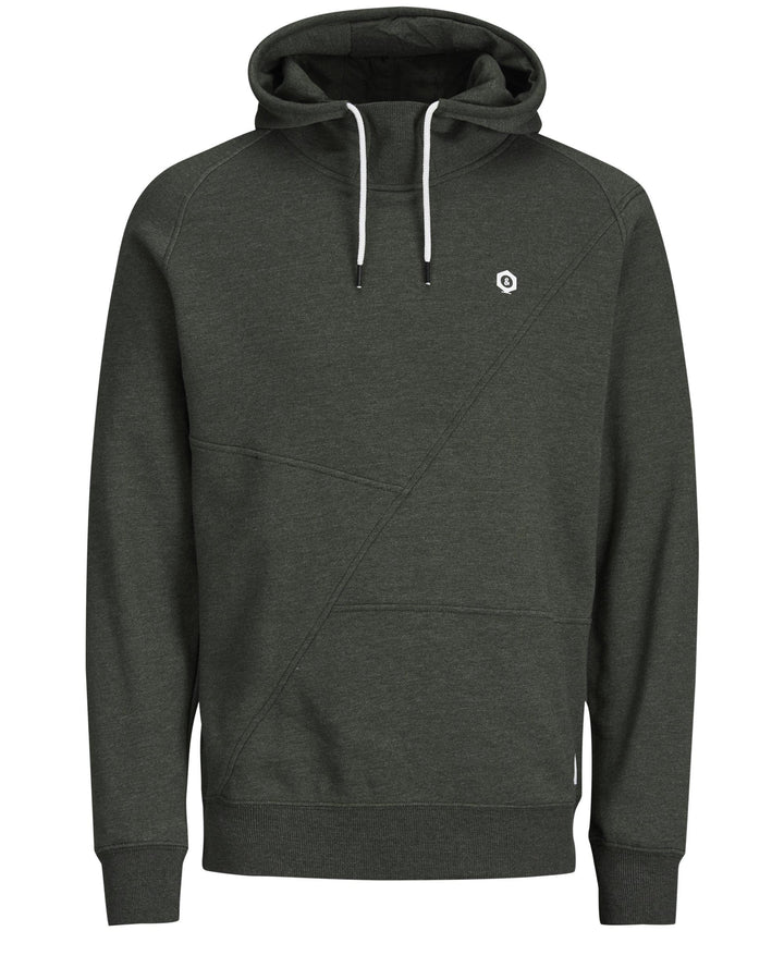 JACK &amp; JONES Male Sweatshirt Detaillierter S Rosin Melange/Detail Whisper White, S Rosin Melange/Det
