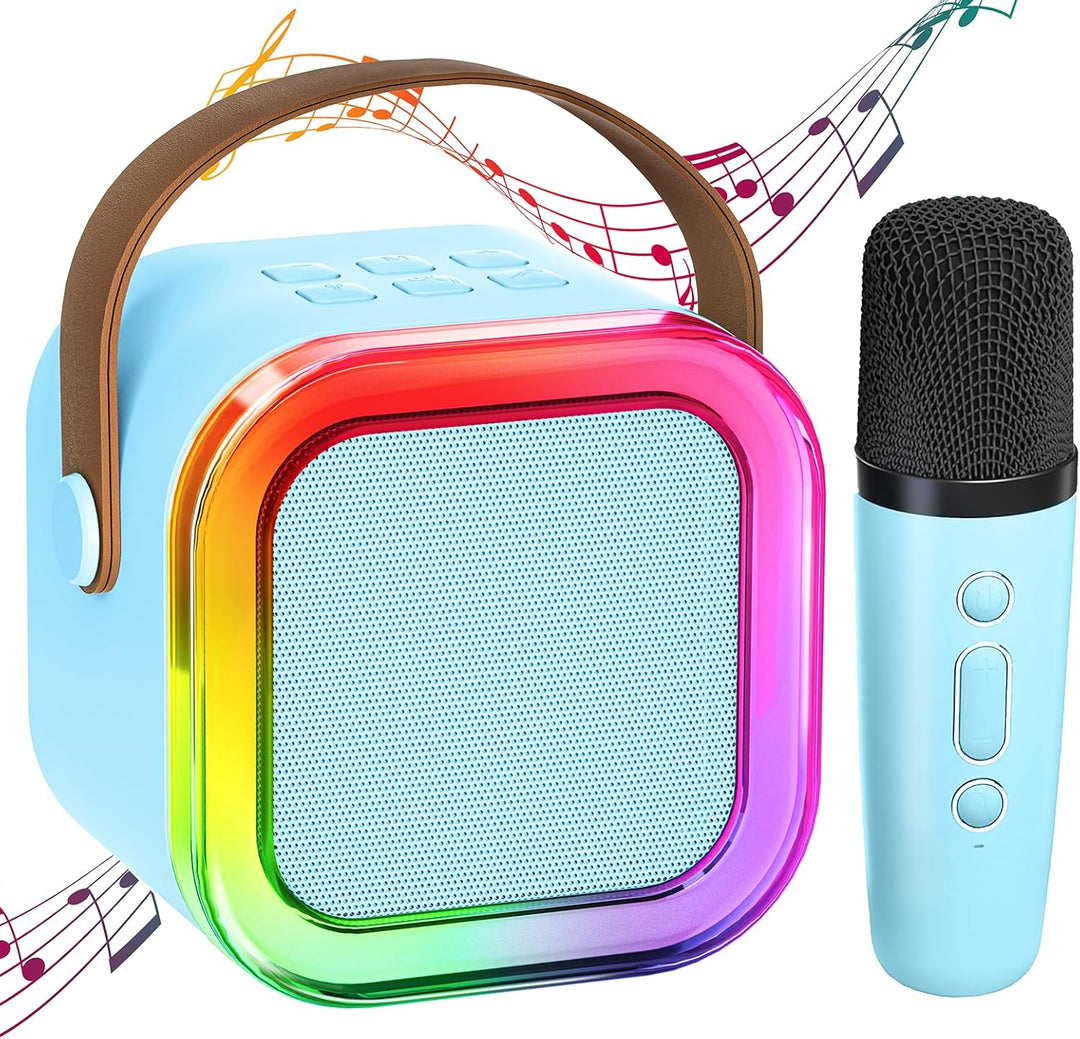 Karaoke Machine Kinder mit Karaoke mikrofon Kinder: Wowstar Kinder Karaoke mit Mikrofon - Mini Karao