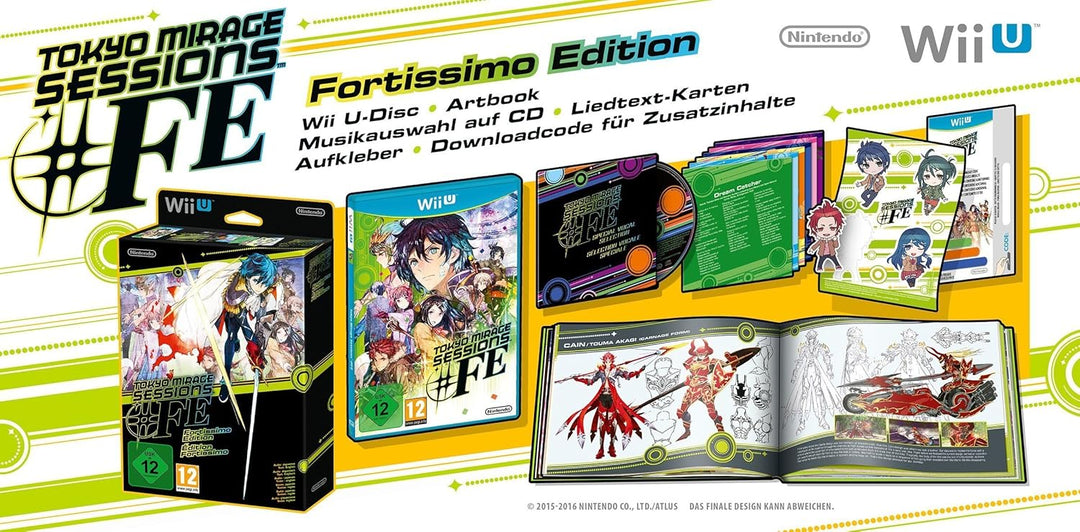Tokyo Mirage Sessions #FE - Fortissimo Edition - [Wii U], Fortissimo Edition