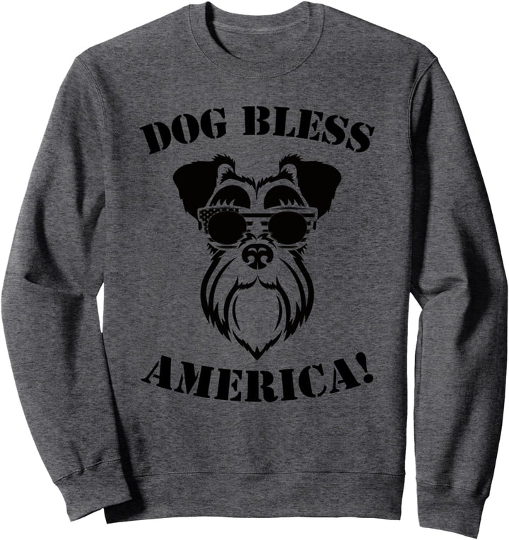 Dog Bless 'MERICA | Mom Dad Dog Love Pet Sweatshirt
