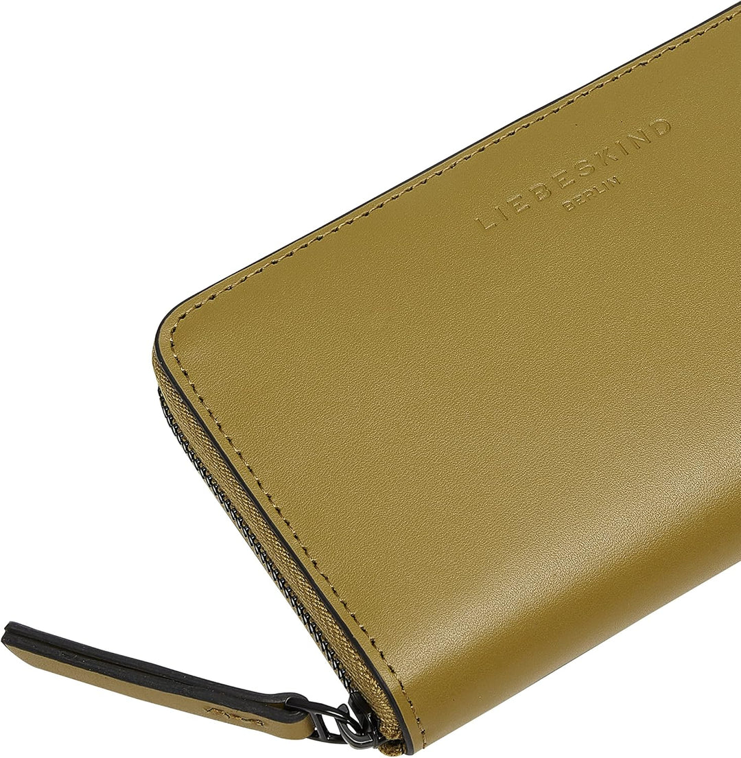 Liebeskind Damen Frieda Purse M Medium (HxBxT 9.5cm x 16.5cm x 2cm) Matcha-7710, Medium (HxBxT 9.5cm