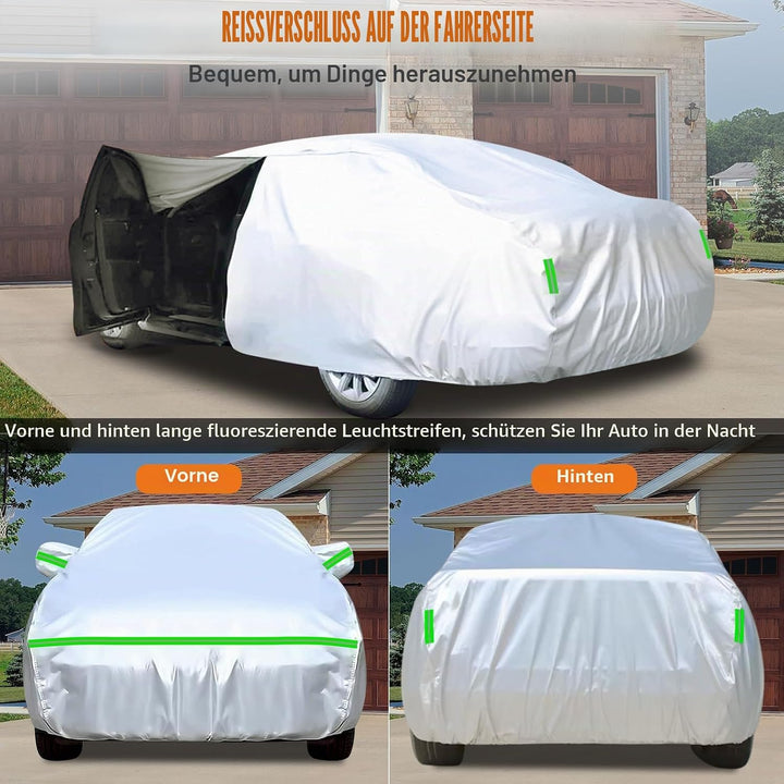 Autoabdeckung Outdoor Wasserdicht Passend für Hyundai Tucson IX35 2009-2025, Sommer Vollgarage Autop