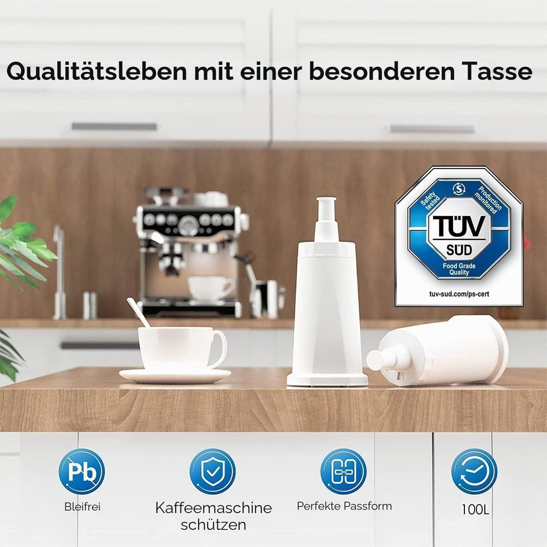 Waterdrop Filter, Ersatz für Sage® Barista Express Pro Wasserfilter, BES008 Filter, SES008/SES810/SE