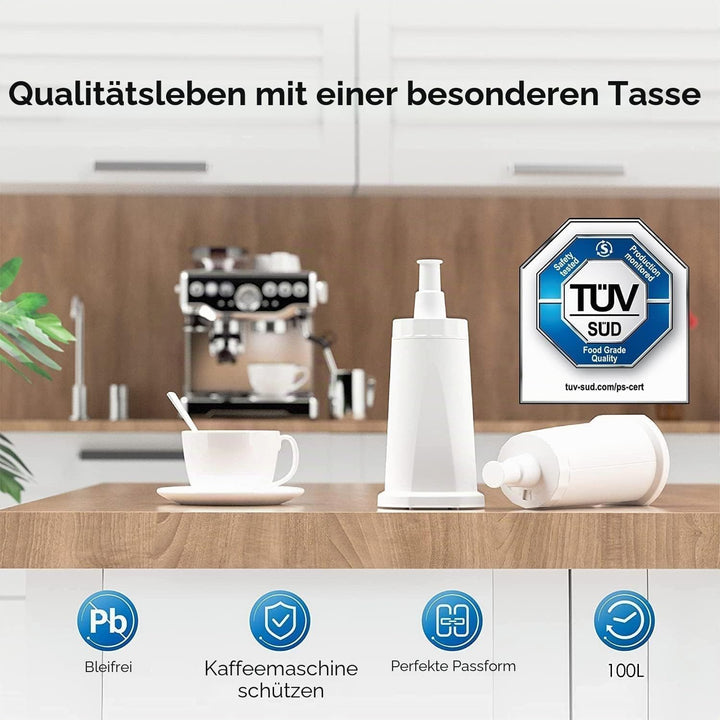 Waterdrop Filter, Ersatz für Sage® Barista Express Pro Wasserfilter, BES008 Filter, SES008/SES810/SE