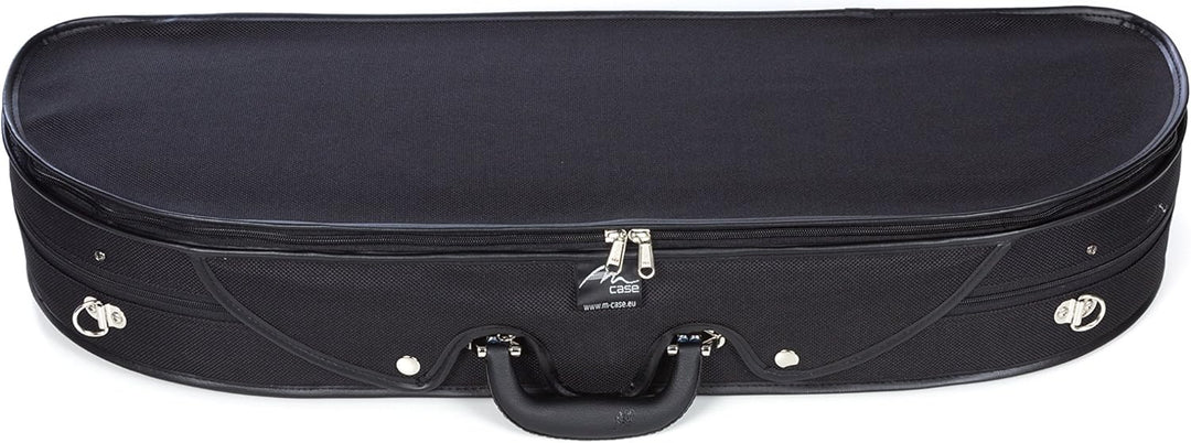 Schaumstoff Geigenkoffer 4/4 Classic Schwarz - Honigfleckenmuster M-case