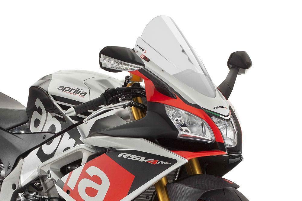 Puig 1000000001299 W Racing Bildschirm für Aprilia RSV4 RF/RR 15 "17-, W Transparent, Transparent