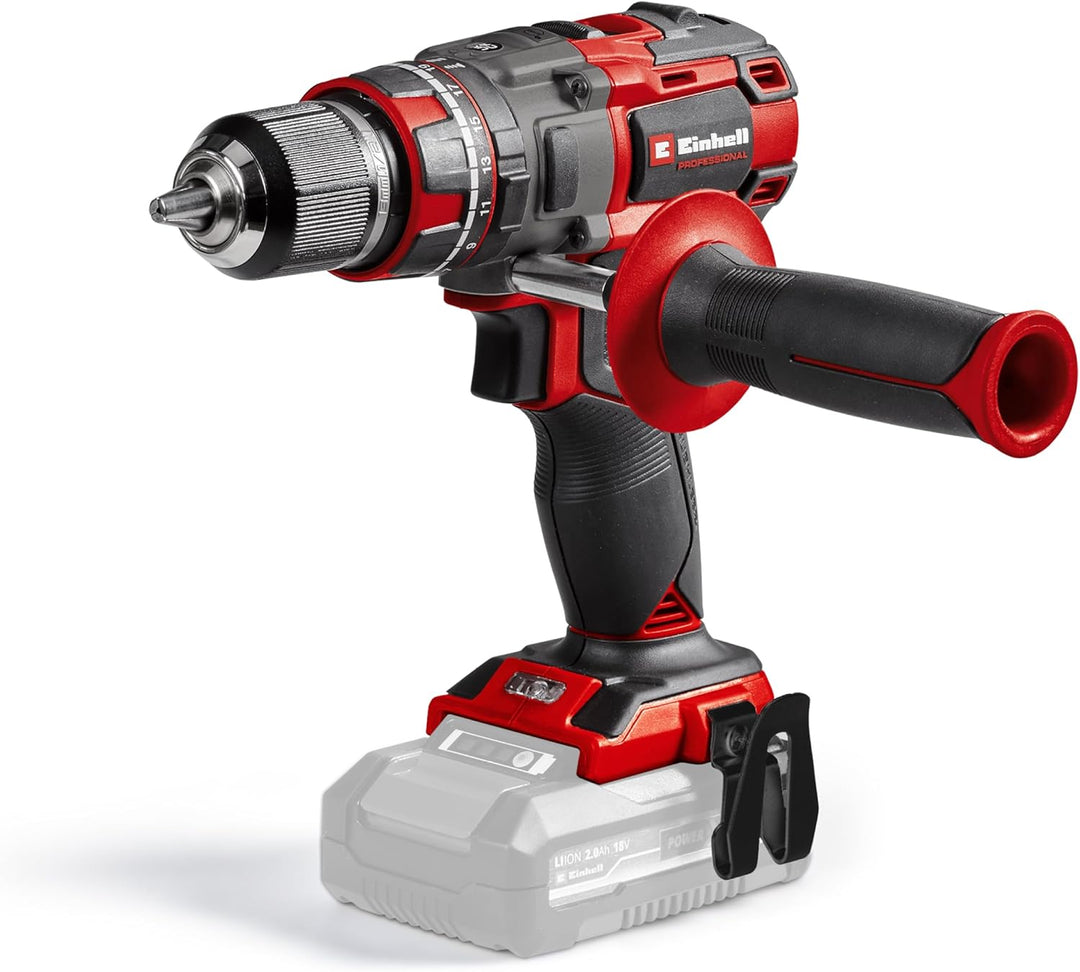 Einhell Professional Akku-Schlagbohrschrauber TP-CD 18/80 Li-i BL - Solo Power X-Change (18 V, Brush