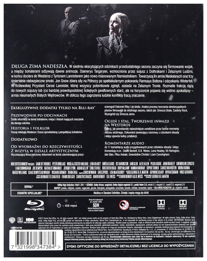 Game of Thrones Season 7 Steelbook [3Blu-Ray] [Region B] (IMPORT) (Keine deutsche Version), Blu-ray