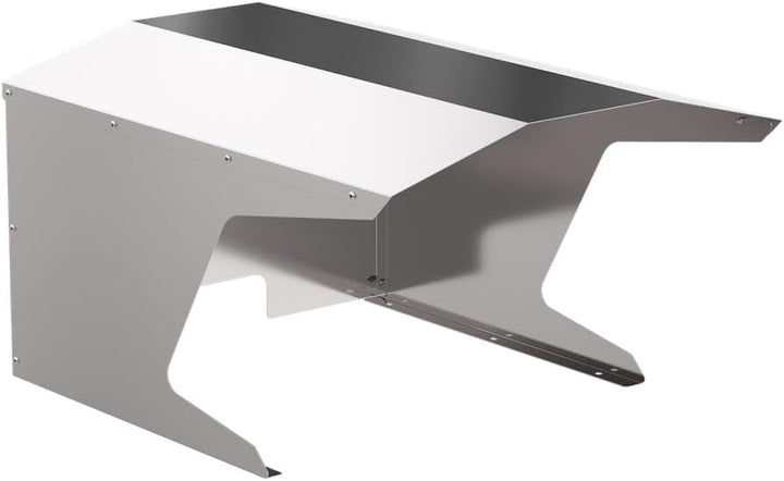 KÖNIGSPROD Edelstahl Mähroboter Garage, Schutz für Rasenroboter, Carport, Dach, Roboport, L, L