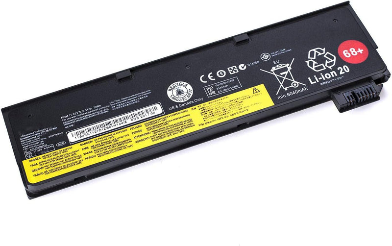 68+ 0C52862 0C52861 Laptop Batterie Ersatz für Lenovo ThinkPad T440 T440s T450 T450s T460 T460p T470