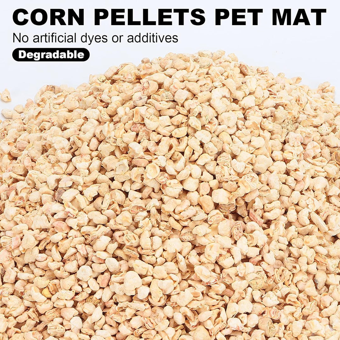 Kleintier-Einstreu, Natürliche Maiskolben-Pellets, Staubfrei, Sauber, Gemütlich, Kleintier-Einstreu