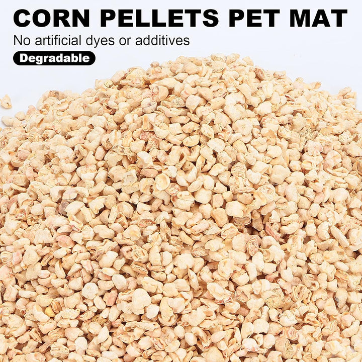 Hamster-Einstreu, Staubfreie Maiskolben-Pellets für Haustierbett, Kaninchen, Eichhörnchen, Hamster,
