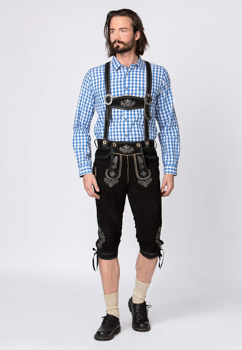 Stockerpoint Herren Hose 64 Schwarz Gespeckt, 64 Schwarz Gespeckt