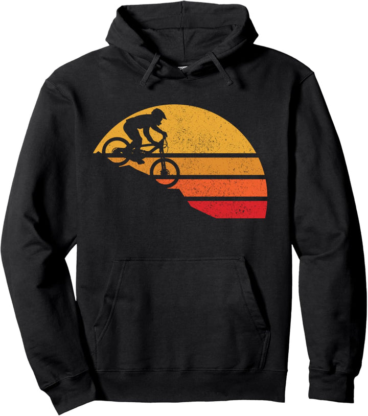 Mountainbike Vintage - MTB Downhill Mountainbiker Geschenk Pullover Hoodie