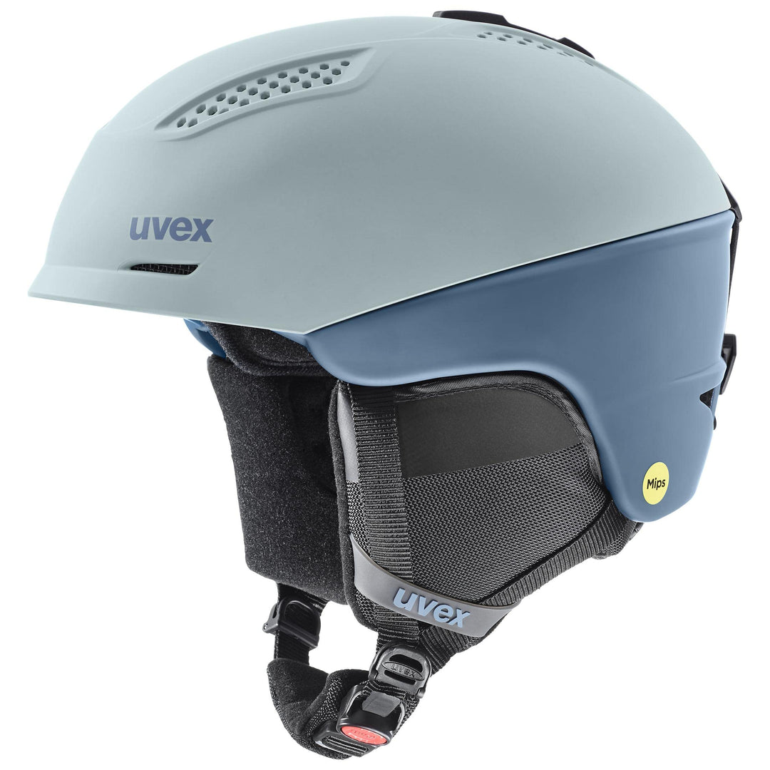Uvex Ultra MIPS Skihelm Snowboardhelm glacier - stone blue matt 51-55 cm, glacier - stone blue matt
