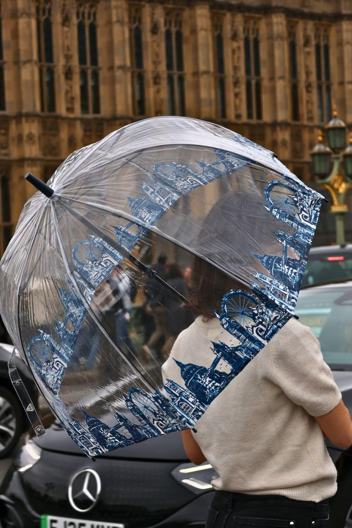 Fulton Stockregenschirm, London Icons (mehrfarbig) - L042 Birdcage 2 London Icons, Mehrfarbig