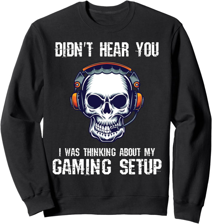 Lustiger Zocker Gamer Spruch Videospiele Gaming Jungen Jungs Sweatshirt