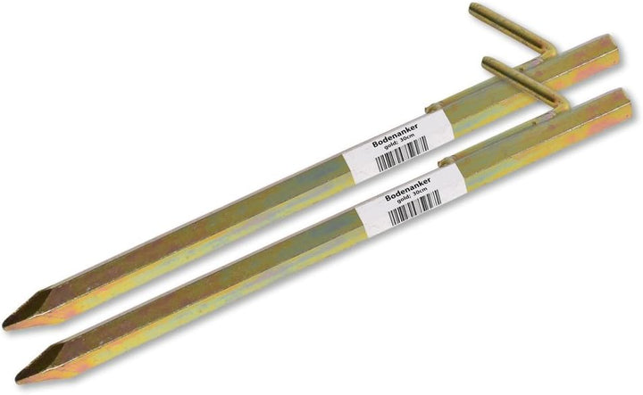 K&B Vertrieb Bodenanker Heringe 30cm Erdnagel Erdanker Erdspiess Bauanker Nagel Zelt Zelthering 303