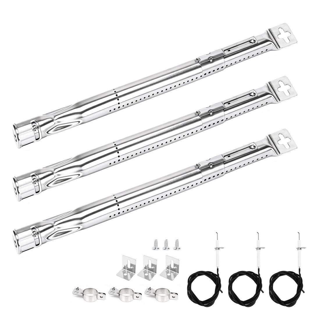 GFTIME 36.7 bis 51CM Universal Brenner für Charbroil, Napoleon, Landmann, Enders, Barbecook, Tepro,
