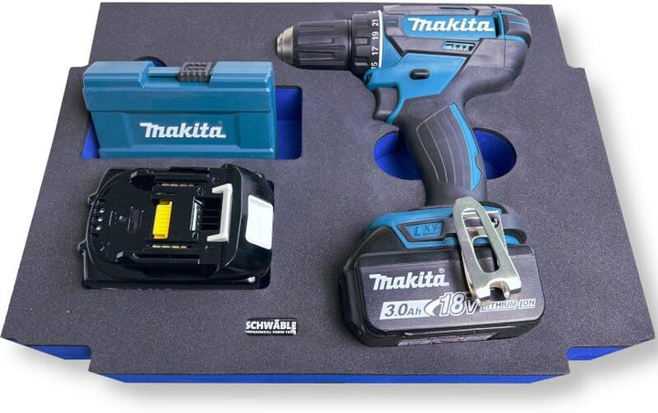 Schaumeinlage Schaumstoffeinlage für Makita Akku-Bohrschrauber DDF482
