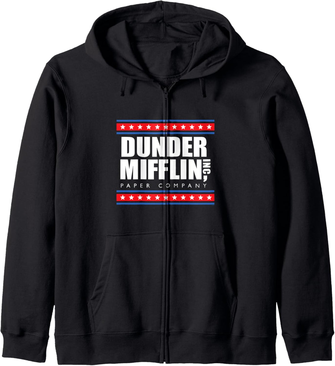 The Office Dunder Mifflin Patriotischen Kapuzenjacke