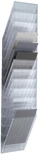 Durable Prospektspenderset Flexiboxx 12 A4, 1 Set, transparent, 1709763400 Transparent Hochformat, T