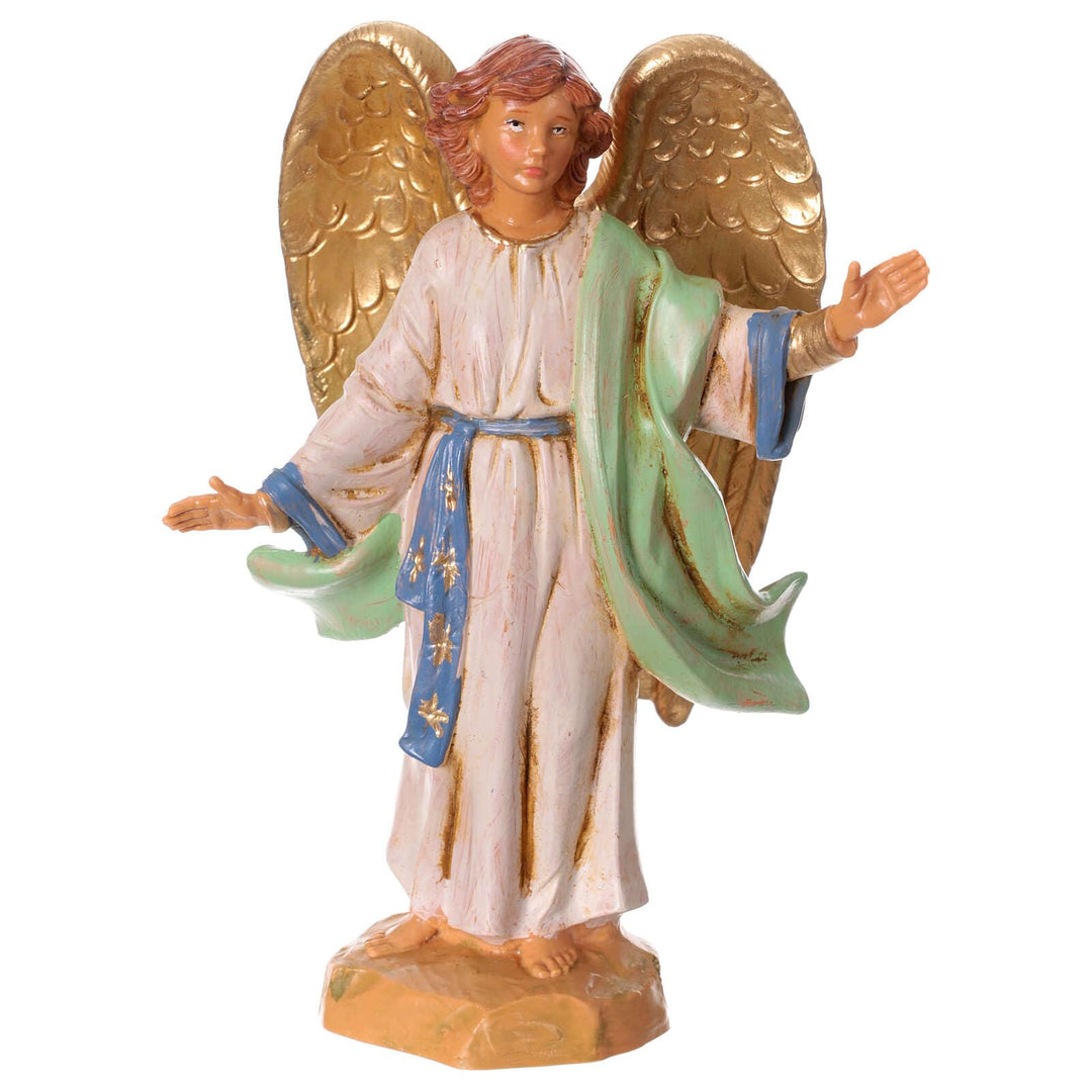 Holyart Engel der Auferstehung, Figur für Osterkrippe, PVC, Fontanini, 12 cm
