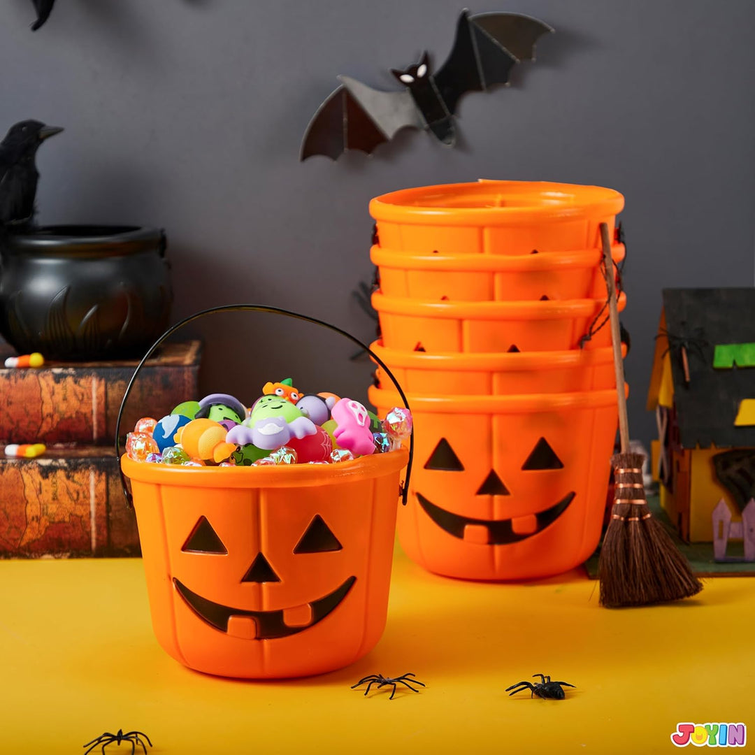 JOYIN Halloween Trick or Treat Eimer kürbis Jack o Lantern Halloween Party Supplies kürbis süssigkei