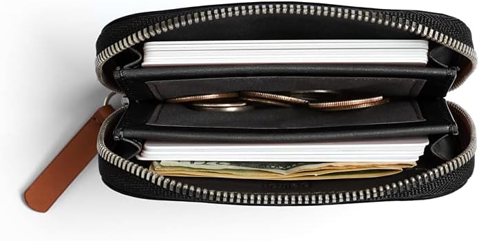 Bellroy Folio Mini – (Geldbörse, Münzbeutel) - Black Schwarz, Schwarz