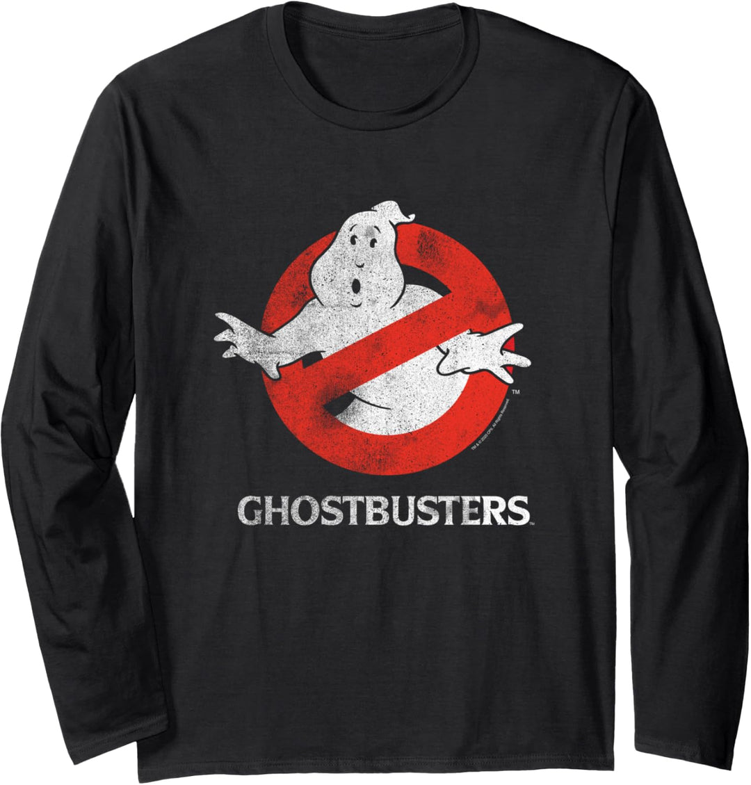 Ghostbusters Das Emblem Geisterlogo Langarmshirt